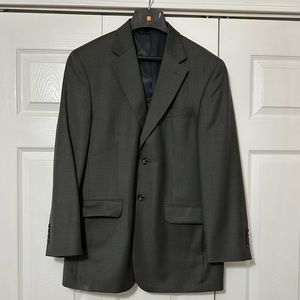 Stafford Gray Houndstooth sport coat 40R